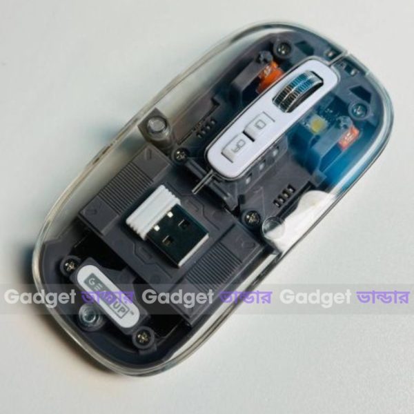 GearUP WM30 Transparent Magnetic Wireless Mouse - Image 3